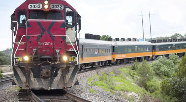 Suspenden recorridos del tren Chepe por fuertes lluvias en el estado