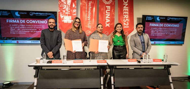 Inadet y Funax firman convenio para ofrecer certificación profesional a empresas