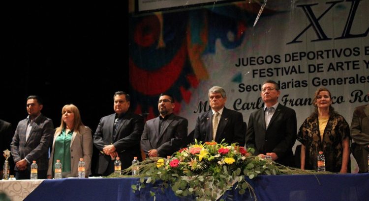 Clausuran Juegos Deportivos Escolares y Festival de Arte y Cultura de Secundarias Generales en Juárez