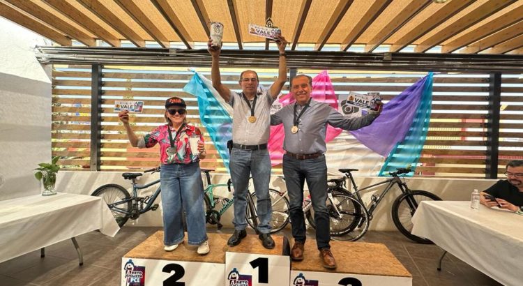 Pensiones Civiles premia a los ganadores del “Reto Ciclista”