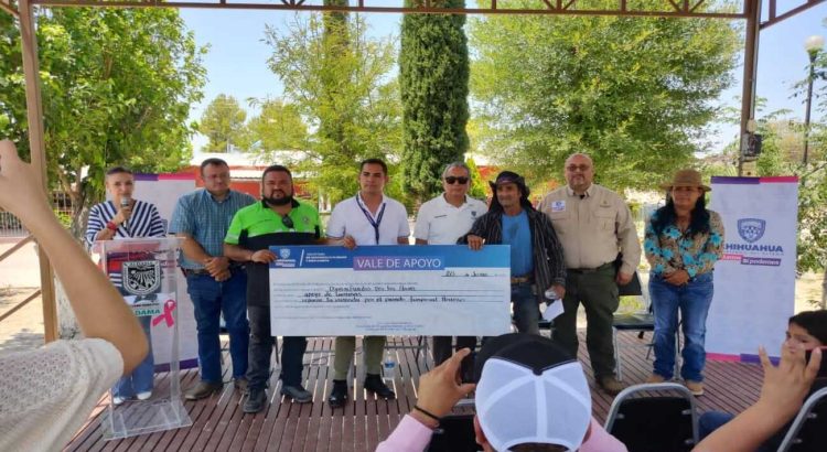 Ofrecen apoyos a familias del Estado afectadas por tormentas