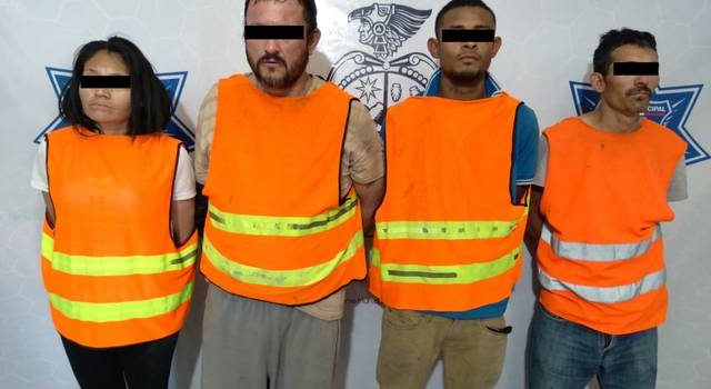 Capturan a cuatro personas por intentar incendiar a policías en Ciudad Juárez