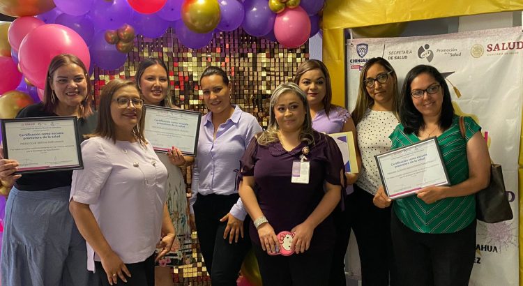 Secretaria de Salud certifica a escuelas promotoras en Ciudad Juárez