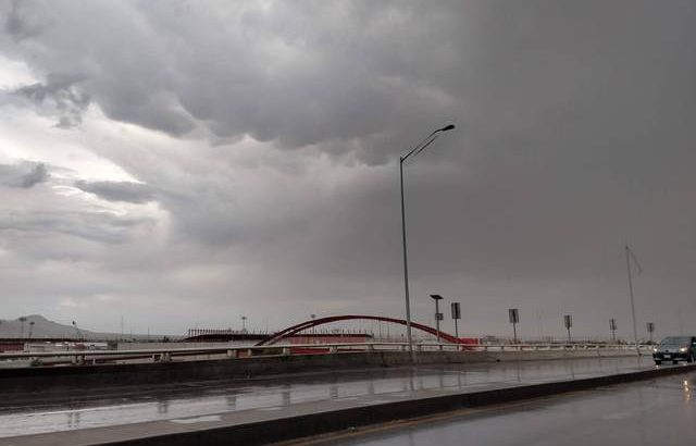 Continúa Juárez con probabilidades de lluvia