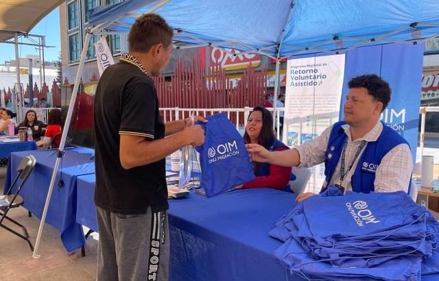 Realizaron en Juárez “Feria de servicios para personas migrantes”