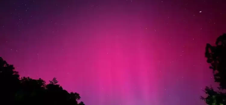 Captaron auroras boreales en Chihuahua Captaron auroras boreales en Chihuahua