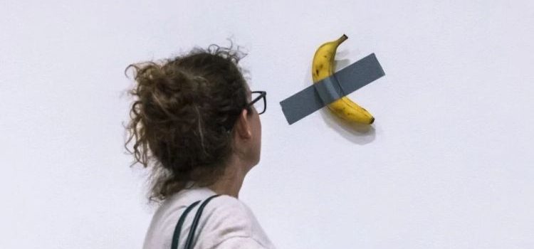 El plátano de un millón de dólares: la obra que desafía al mercado del arte El plátano de un millón de dólares: la obra que desafía al mercado del arte