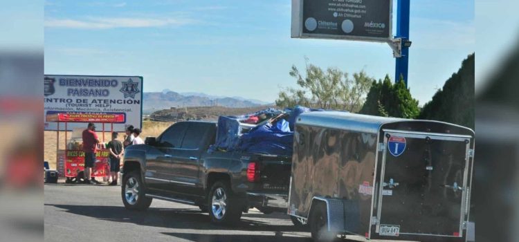 Más de 50 mil paisanos arriban a Chihuahua