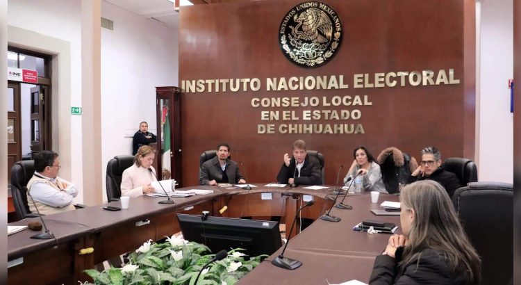 Revisan estrategias INE e IEE para la elección de cargos del Poder Judicial en Chihuahua