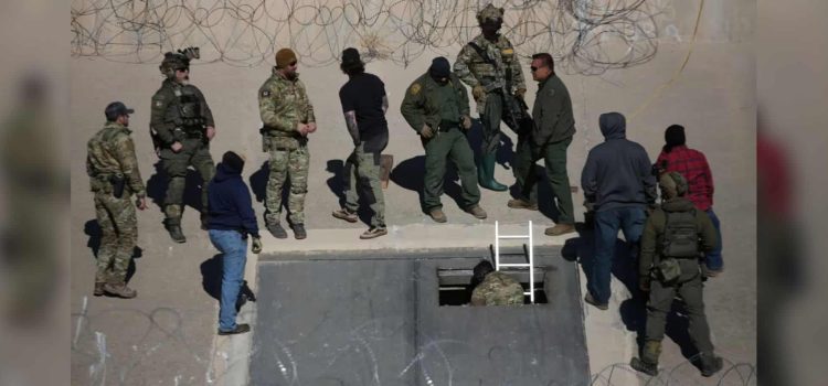 Túnel por donde cruzaban migrantes estaba acondicionado con luz y estructura para recibir varias personas
