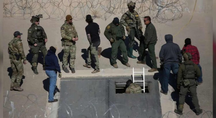 Túnel por donde cruzaban migrantes estaba acondicionado con luz y estructura para recibir varias personas
