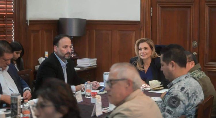 Realizan primer mesa de seguridad interinstitucional de 2025