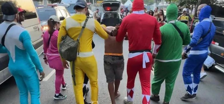 Los Power Rangers al rescate del Carnaval Los Power Rangers al rescate del Carnaval