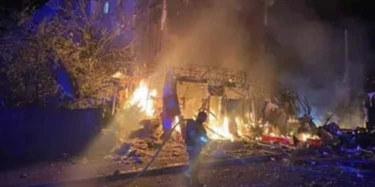 Kiev bajo fuego