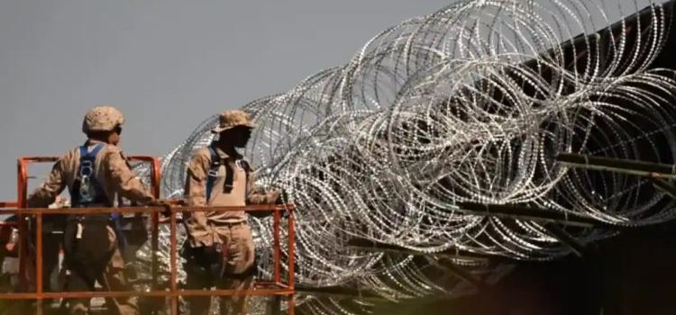 Crea Trump nueva zona militar en la frontera con México Crea Trump nueva zona militar en la frontera con México