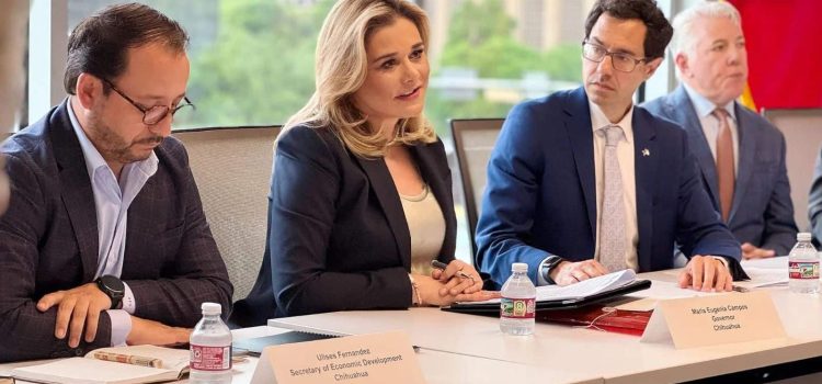 Acuerda Maru Campos estrategias de intercambio comercial con empresarios de Texas Acuerda Maru Campos estrategias de intercambio comercial con empresarios de Texas