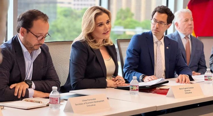 Acuerda Maru Campos estrategias de intercambio comercial con empresarios de Texas