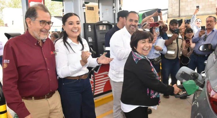 Inauguran autoridades federales la primera gasolinera del Bienestar en el estado de Chihuahua
