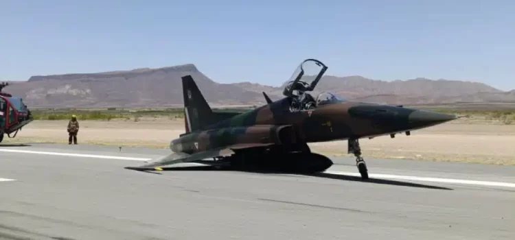 Avión F-5E de la Fuerza Aérea Mexicana sufre incidente en aeropuerto de Chihuahua