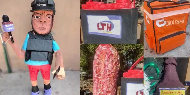 Llévela, llévela, su piñata del “Reportero Urbano”