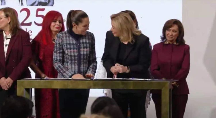 Firman Maru Campos y Claudia Sheinbaum acuerdo del Polo de Desarrollo Norte
