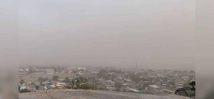 Sexta tormenta de arena impacta norte de Chihuahua; afecta calidad del aire