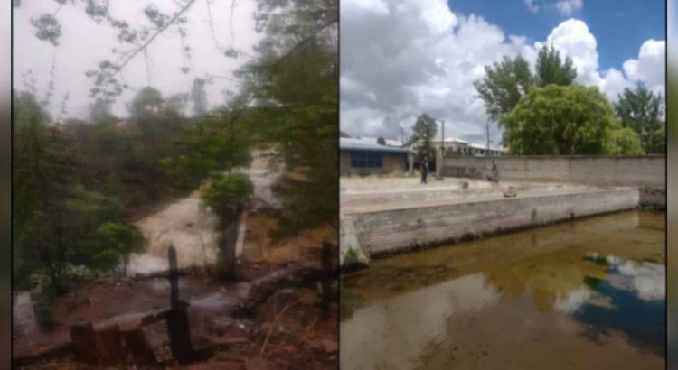 Lluvias provocan desbordamientos de ríos y arroyos en Chihuahua