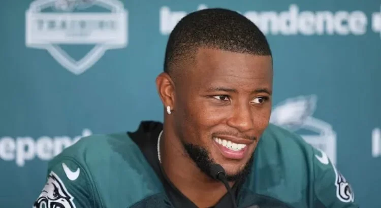 Saquon Barkley declina participar en consejo deportivo impulsado por Trump Saquon Barkley declina participar en consejo deportivo impulsado por Trump
