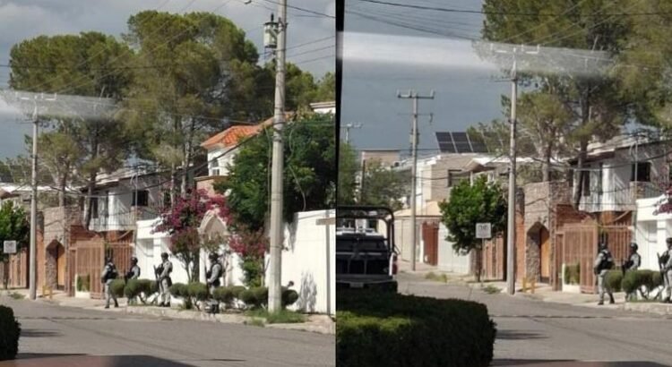 Resguardan con Guardia Nacional la casa del senador Javier Corral en Chihuahua