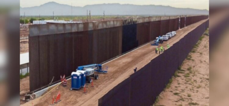 Amplían muro fronterizo 400 metros