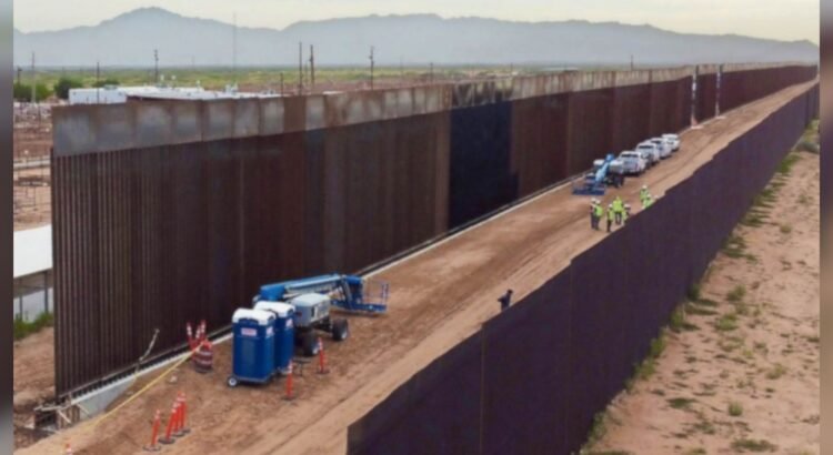 Amplían muro fronterizo 400 metros