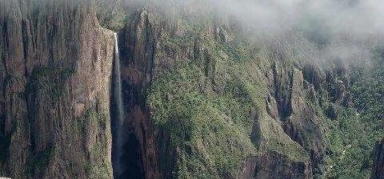 Piedra Volada recupera su cauce: así luce la cascada intermitente más alta de México Piedra Volada recupera su cauce: así luce la cascada intermitente más alta de México