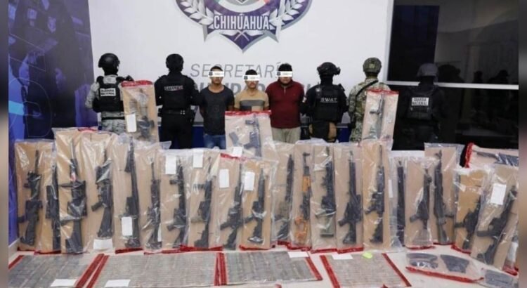Procesan en FGR a sicarios con 38 armas