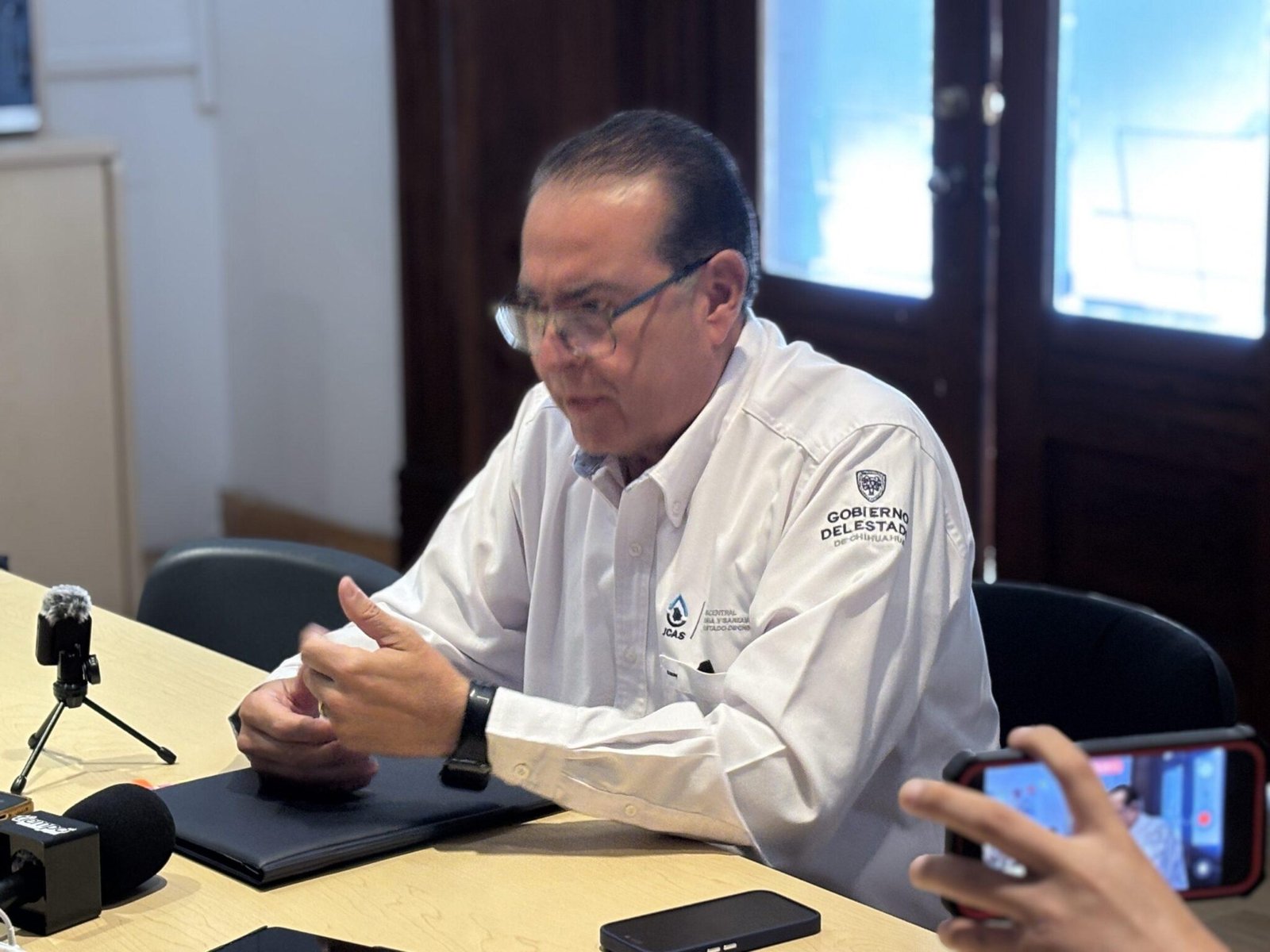 Acusa JCAS a Federación de dejar a Chihuahua sin recursos para agua